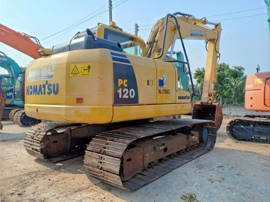 ขาย KOMATSU PC120-8 เก่านอกแท้  สภาพสวย แทรคนใหญ่  ใช้งานมา5,xxxชั่วโมง  โทร 089-3818694 จ๊อย