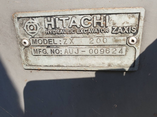 HITCHI ZX200-1 เอกสารเล่มทะเบียน มีหลายคันให้เลือกสภาพสวยพร้อมใช้ คอมนอกคันละ10,000 HITCHI ZX200-1 เอกสารเล่มทะเบียน มีหลายคันให้เลือกสภาพสวยพร้อมใช้ คอมนอกคันละ10,000