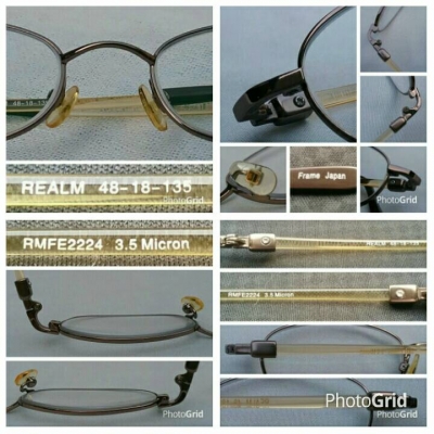 แว่นสายตาเจแปนิสแฮนด์เมดทศวรรษที่ 2010's เลนส์มัลติโค้ท คุณภาพสูง ใสปิ๊ง ค่าสายตา +150 สภาพเทพ / ใช้งานอย่างทนุถนอม ราคาพิเศษ Authentic REALM handmade in Japan แว่นสายตาเจแปนิสแฮนด์เมดทศวรรษที่ 2010's เลนส์มัลติโค้ท คุณภาพสูง ใสปิ๊ง ค่าสายตา +150 สภาพเทพ / ใช้งานอย่างทนุถนอม ราคาพิเศษ Authentic REALM handmade in Japan