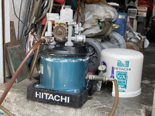 ขายปั๊มน้ำอัตโนมัติ Hitachi 300W 220V ไฟบ้าน สภาพสวยใหม่มาก ตรวจเช็คแรงดันเรียบร้อย ไม่มีรั่วซึม พร้อมใช้งาน ราคา 3,200 บาทพร้อมส่ง ขายปั๊มน้ำอัตโนมัติ Hitachi 300W 220V ไฟบ้าน สภาพสวยใหม่มาก ตรวจเช็คแรงดันเรียบร้อย ไม่มีรั่วซึม พร้อมใช้งาน ราคา 3,200 บาทพร้อมส่ง