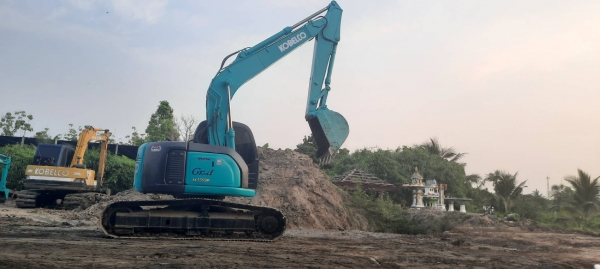 Kobelco SK135 YY01ไฟฟ้าครบ แอร์เย็น เอวแน่น ช่วงล่างเต็มเอกสารเล่มทะเบียน เจ้าของขายเอง