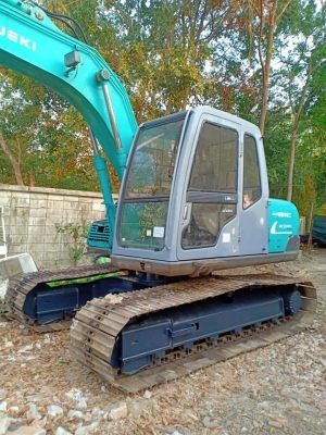 มาใหม่จ้า..KOBELCO SK120-3 มาร์คไฟว์  ซุปเปอร์ เก่านอกแท้  แทรคใหญ่  มีลายแย๊ก  ใช้  โทร 089-3818694 จ๊อย