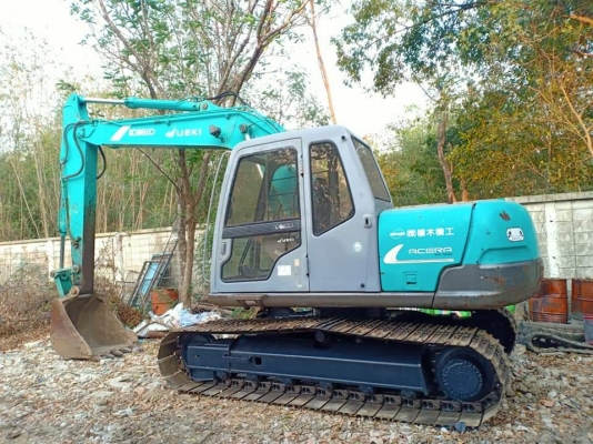 มาใหม่จ้า..KOBELCO SK120-3 มาร์คไฟว์  ซุปเปอร์ เก่านอกแท้  แทรคใหญ่  มีลายแย๊ก  ใช้  โทร 089-3818694 จ๊อย