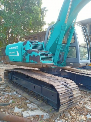 มาใหม่จ้า..KOBELCO SK120-3 มาร์คไฟว์  ซุปเปอร์ เก่านอกแท้  แทรคใหญ่  มีลายแย๊ก  ใช้  โทร 089-3818694 จ๊อย