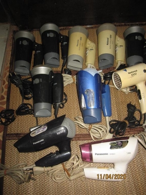 (งานช่างเหมากอง) ไดร์เป่าผม มียี่ห้อ Pansonic/ national/Philips/Braun/Black& Decker/Johnson (งานช่างเหมากอง) ไดร์เป่าผม มียี่ห้อ Pansonic/ national/Philips/Braun/Black& Decker/Johnson