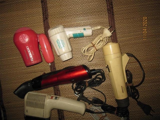 (งานช่างเหมากอง) ไดร์เป่าผม มียี่ห้อ Pansonic/ national/Philips/Braun/Black& Decker/Johnson (งานช่างเหมากอง) ไดร์เป่าผม มียี่ห้อ Pansonic/ national/Philips/Braun/Black& Decker/Johnson