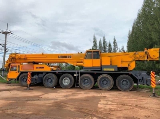 ขาย 8,800,000 บาท เครน LIEBHERR 140 ตัน LTM1140 จดทะเบียนปี 57 สภาพพร้อมใช้ เอกสารเล่มทะเบียน สนใจดู