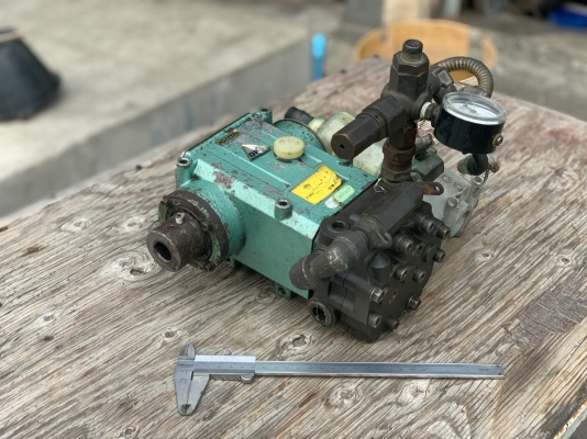 ขายหัวปั๊มฉีดน้ำแรงดันสูง Model RG-511VH made in Japan เก่าญี่ปุ่น สภาพดีเดิมๆ หมุนนิ่ม พร้อมใช้งาน ราคา 3,800 บาท ขายหัวปั๊มฉีดน้ำแรงดันสูง Model RG-511VH made in Japan เก่าญี่ปุ่น สภาพดีเดิมๆ หมุนนิ่ม พร้อมใช้งาน ราคา 3,800 บาท