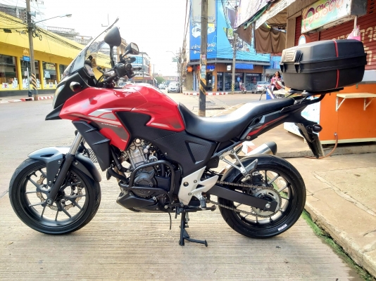 ขาย HONDA CB500X ปี2015 เดิมๆ มีกล่องหลัง เเคชบาร์ ที่จับโทรศัพท์ ที่จับขวดน้ำ วัดโวลท์แบต เครื่องดี
