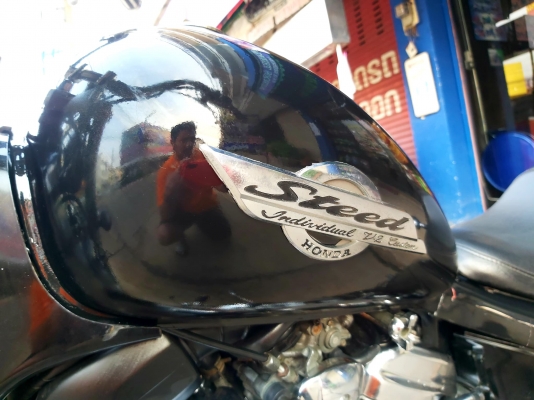 ขาย HONDA STEED400 เดิมๆ มีท่อแต่งJMCA แฮนด์กว้าง เครื่องดี โครเมี่ยมเงา ยางเต็ม อินวอยส์ สรรพสามิตร ขาย HONDA STEED400 เดิมๆ มีท่อแต่งJMCA แฮนด์กว้าง เครื่องดี โครเมี่ยมเงา ยางเต็ม อินวอยส์ สรรพสามิตร