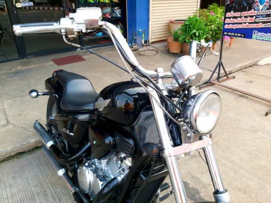 ขาย HONDA STEED400 เดิมๆ มีท่อแต่งJMCA แฮนด์กว้าง เครื่องดี โครเมี่ยมเงา ยางเต็ม อินวอยส์ สรรพสามิตร