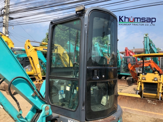 ขายรถขุด รถแบคโฮ SK30SR-3 โกเบ ตู้เก๋งรถสวยพร้อมใช้งาน โทร 081-8581834 แบงค์