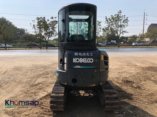 ขายรถขุด รถแบคโฮ SK30SR-3 โกเบ ตู้เก๋งรถสวยพร้อมใช้งาน โทร 081-8581834 แบงค์