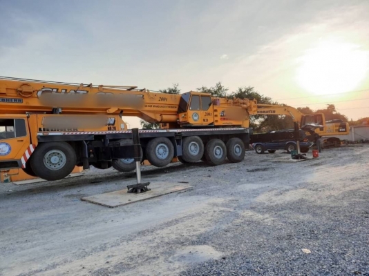 รถเครน 200ตัน ราคา 15 ล้าน LIEBHERR LTM1200 สภาพเก่านอก สวย เอกสารพร้อมโอน. สนใจดูรถ กทม โทร 092-678