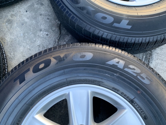 ล้อแม็ก ISUZU D-Max All New ขอบ 16 แถมยาง 255-70-16 TOYO ปี 14