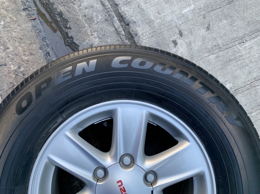ล้อแม็ก ISUZU D-Max All New ขอบ 16 แถมยาง 255-70-16 TOYO ปี 14