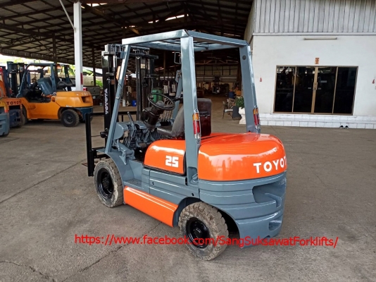 TOYOTA ขายรถยก 2.5 ตัน รถนอกนำเข้าเองจากญี่ปุ่น MADE IN JAPAN TOYOTA ขายรถยก 2.5 ตัน รถนอกนำเข้าเองจากญี่ปุ่น MADE IN JAPAN