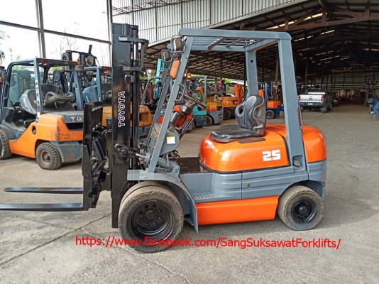 TOYOTA ขายรถยก 2.5 ตัน รถนอกนำเข้าเองจากญี่ปุ่น MADE IN JAPAN TOYOTA ขายรถยก 2.5 ตัน รถนอกนำเข้าเองจากญี่ปุ่น MADE IN JAPAN