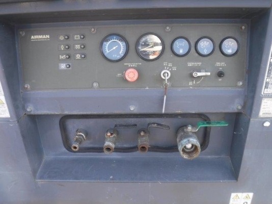 ปั๊มลม 10.5 บาร์ Airman PDSF530S ปี2005 8703ชม.