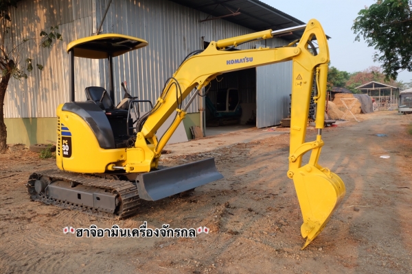 Komatsu pc30mr-2 เก่าญี่ปุ่นไม่เคยใช้ในไทย 086-1602189