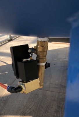 ถังพักลม ทำสีให้ใหม่ สวยๆ 1500 ลิตร พร้อมอุปกรณ์ ครบชุดไม่ต้อง ไปหาซื้อเพิ่ม