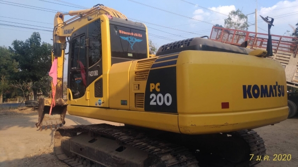 Komatsu PC200-8N1 ไมล์ 4000 สภาพสวยค่ะ Komatsu PC200-8N1 ไมล์ 4000 สภาพสวยค่ะ