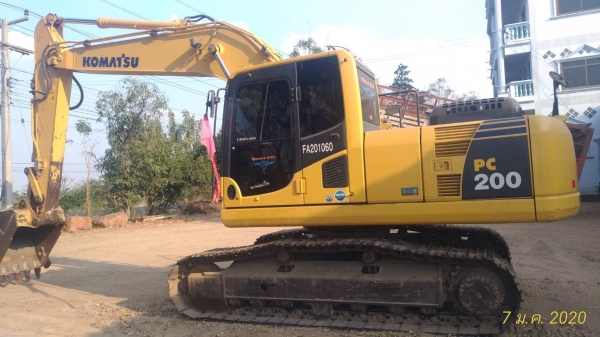 Komatsu PC200-8N1 ไมล์ 4000 สภาพสวยค่ะ