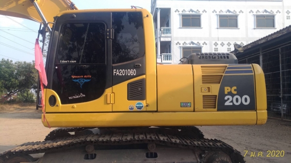 Komatsu PC200-8N1 ไมล์ 4000 สภาพสวยค่ะ