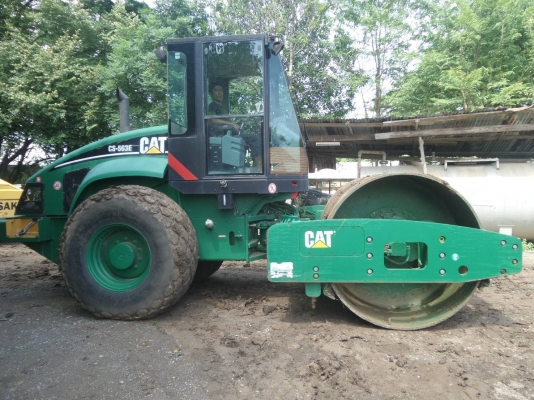 ⭐⭐⭐รถบดสั่นเสทือนขนาด12ตันเปลือเดียว2เพลา Cat Cs563E ตู้เก๋งแอร์ เล่มทะเบียนพร้อมลงงาน