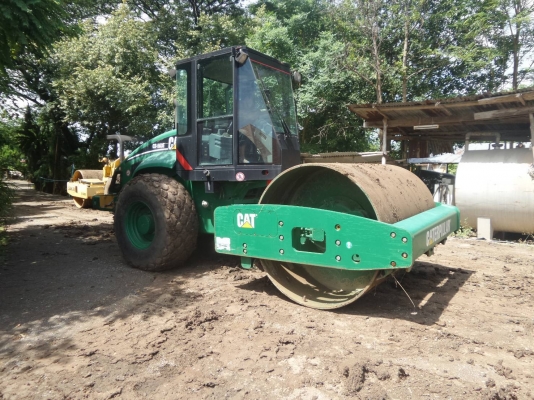 ⭐⭐⭐รถบดสั่นเสทือนขนาด12ตันเปลือเดียว2เพลา Cat Cs563E ตู้เก๋งแอร์ เล่มทะเบียนพร้อมลงงาน