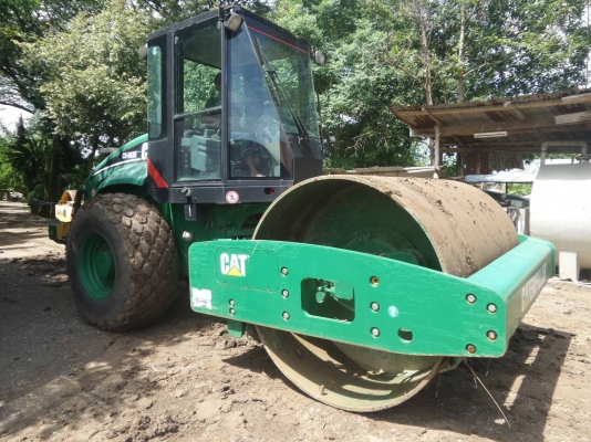 ⭐⭐⭐รถบดสั่นเสทือนขนาด12ตันเปลือเดียว2เพลา Cat Cs563E ตู้เก๋งแอร์ เล่มทะเบียนพร้อมลงงาน