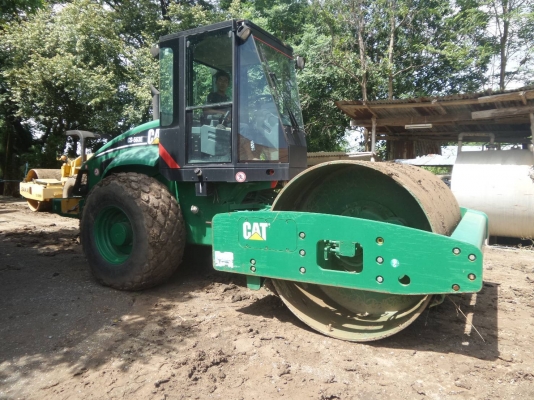⭐⭐⭐รถบดสั่นเสทือนขนาด12ตันเปลือเดียว2เพลา Cat Cs563E ตู้เก๋งแอร์ เล่มทะเบียนพร้อมลงงาน