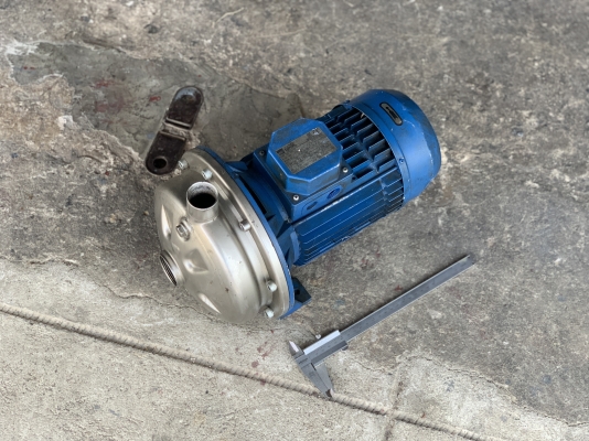 ขายปั๊มน้ำหัวปั๊มสแตนเลสแรงดันสูง Ebara 2HP. 380V made in Italy สภาพสวย หมุนนิ่ม พร้อมใช้งาน ขายปั๊มน้ำหัวปั๊มสแตนเลสแรงดันสูง Ebara 2HP. 380V made in Italy สภาพสวย หมุนนิ่ม พร้อมใช้งาน