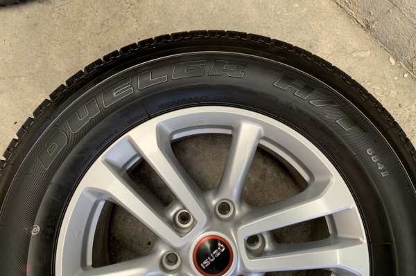 ล้อแม็กป้ายแดง ISUZU D-Max 2020 ขอบ 17 รุ่นใหม่ล่าสุด พร้อมยางป้ายแดง 255-65-17 Bridgestone ปี 20 สวยกริ๊บ
