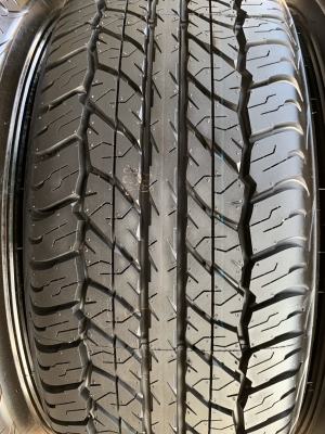 ล้อแม็ก 6รู114 Nissan Navara NP300 ขอบ 16 พร้อมยางใหม่ป้ายแดง 255-70-16 Dunlop ปี 20 ตุ่มอลัง เส้นสี
