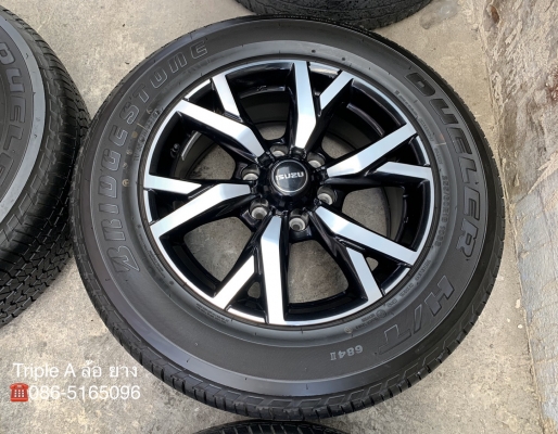 ล้อแม็กป้ายแดง NEW ISUZU MU-X THE ONYX ขอบ 18 รุ่นใหม่ล่าสุด พร้อมยางป้ายแดง 255-60-18 Bridgestone ปลายปี 19 ล้อแม็กป้ายแดง NEW ISUZU MU-X THE ONYX ขอบ 18 รุ่นใหม่ล่าสุด พร้อมยางป้ายแดง 255-60-18 Bridgestone ปลายปี 19