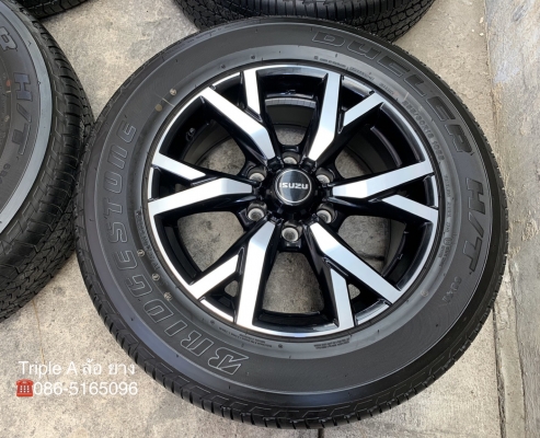 ล้อแม็กป้ายแดง NEW ISUZU MU-X THE ONYX ขอบ 18 รุ่นใหม่ล่าสุด พร้อมยางป้ายแดง 255-60-18 Bridgestone ปลายปี 19 ล้อแม็กป้ายแดง NEW ISUZU MU-X THE ONYX ขอบ 18 รุ่นใหม่ล่าสุด พร้อมยางป้ายแดง 255-60-18 Bridgestone ปลายปี 19