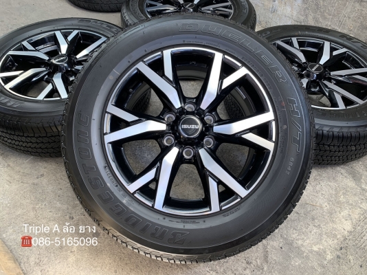 ล้อแม็กป้ายแดง NEW ISUZU MU-X THE ONYX ขอบ 18 รุ่นใหม่ล่าสุด พร้อมยางป้ายแดง 255-60-18 Bridgestone ปลายปี 19 ล้อแม็กป้ายแดง NEW ISUZU MU-X THE ONYX ขอบ 18 รุ่นใหม่ล่าสุด พร้อมยางป้ายแดง 255-60-18 Bridgestone ปลายปี 19