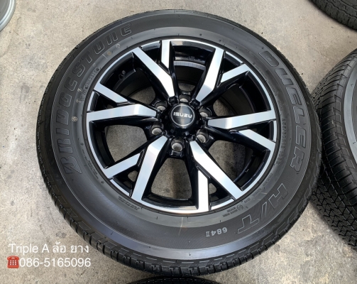 ล้อแม็กป้ายแดง NEW ISUZU MU-X THE ONYX ขอบ 18 รุ่นใหม่ล่าสุด พร้อมยางป้ายแดง 255-60-18 Bridgestone ปลายปี 19 ล้อแม็กป้ายแดง NEW ISUZU MU-X THE ONYX ขอบ 18 รุ่นใหม่ล่าสุด พร้อมยางป้ายแดง 255-60-18 Bridgestone ปลายปี 19