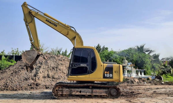 ขาย!! &gt;&gt;&gt; Komatsu PC120 รุ่น 6Z รถพร้อมใช้งาน มีอินวอยครบ &lt;&lt;&lt; เบอร์ติดต่อ 098-7155789 086-4631102