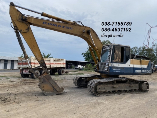 ขาย!! >>> Komatsu Pc200 รุ่น 5 ราคาต่อรองได้ ไฟฟ้าครบ โซ่สวย <<< เบอร์ติดต่อ 098-7155789 086-4631102 ขาย!! >>> Komatsu Pc200 รุ่น 5 ราคาต่อรองได้ ไฟฟ้าครบ โซ่สวย <<< เบอร์ติดต่อ 098-7155789 086-4631102