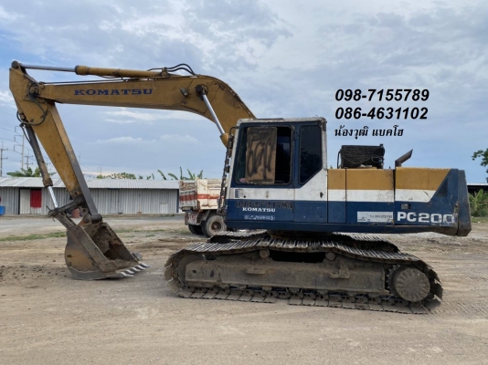 ขาย!! >>> Komatsu Pc200 รุ่น 5 ราคาต่อรองได้ ไฟฟ้าครบ โซ่สวย <<< เบอร์ติดต่อ 098-7155789 086-4631102 ขาย!! >>> Komatsu Pc200 รุ่น 5 ราคาต่อรองได้ ไฟฟ้าครบ โซ่สวย <<< เบอร์ติดต่อ 098-7155789 086-4631102