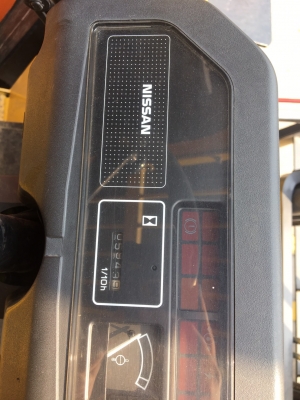 โฟล์คลิฟท์มือสอง นำเข้าญี่ปุ่น NISSAN FG-PJ01A15 เสาสูง 4.5 ม. ยกได้ 1.5 ตัน