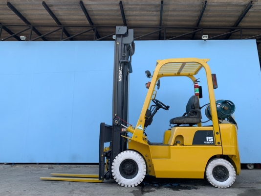 โฟล์คลิฟท์มือสอง นำเข้าญี่ปุ่น NISSAN FG-PJ01A15 เสาสูง 4.5 ม. ยกได้ 1.5 ตัน โฟล์คลิฟท์มือสอง นำเข้าญี่ปุ่น NISSAN FG-PJ01A15 เสาสูง 4.5 ม. ยกได้ 1.5 ตัน
