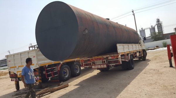 ถังเหล็กหนา 6 มิลขนาด 33000 ลิตรสวยๆ