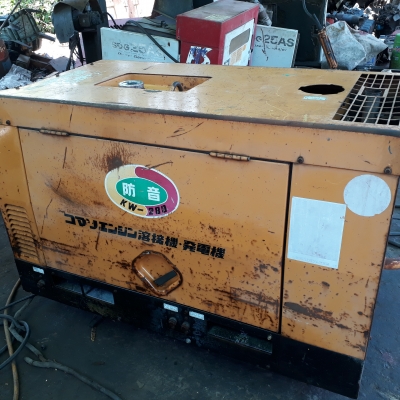 เชื่อมสนามพร้อมปั่นไฟ Komatsu KW-280 เชื่อมสนามพร้อมปั่นไฟ Komatsu KW-280