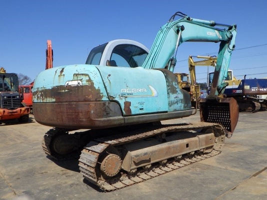 ขายรถขุดนำเข้าจากประเทศญี่ปุ่น kobelco sk100super สนใจติดต่อสอบถาม 0923309229 อีด