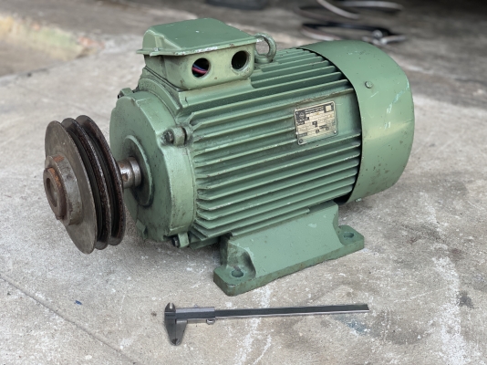 ขายมอเตอร์ไฟฟ้า VEM 15HP. 380V 1450rpm. Made in Germany สภาพสวยเดิมๆ หมุนนิ่ม พร้อมใช้งาน ราคา 7,800