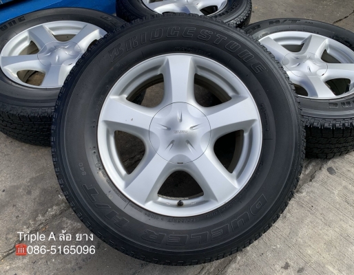 ล้อแม็ก ISUZU V-CROSS ขอบ 17 แถมยาง 255-65-17 Bridgestone ปลายปี 14 ล้อแม็ก ISUZU V-CROSS ขอบ 17 แถมยาง 255-65-17 Bridgestone ปลายปี 14