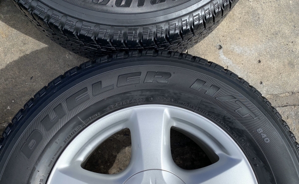 ล้อแม็ก ISUZU V-CROSS ขอบ 17 แถมยาง 255-65-17 Bridgestone ปลายปี 14